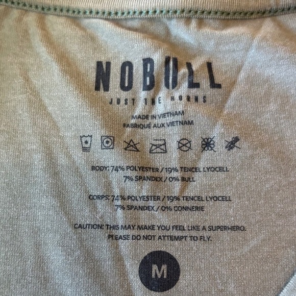 NOBULL London Cropped Tank Top Women Med Olive Green Battersea Athletic Gym NWT - Picture 8 of 8